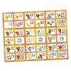 Set of training Mimimishki "Magnetic ABCs and counting", 33 letters, 33 numerals, 3 digits, ORIGAMI