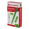 Highlighter BRAUBERG "Vivid", GREEN, round case, line 1-3mm