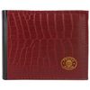 BRAUBERG photo album for 100 photos 10x15 cm, under the skin of a crocodile, the paper of the page of Bordeaux