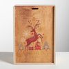 Дарите Счастье / Wooden gift box "Happiness and love in the New Year"