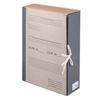 Hộp lưu trữ (240x330 mm), 80 mm, 2 dây buộc, bìa cứng / giấy vinyl đóng, tối đa 700 tờ, NHÂN VIÊN