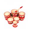 Золотая Хохлома / A set of dishes for dolls "Polyanka"