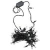 FUNNY CHURCH / LED "Hearts" LED electric garland, 40 lamps, 5 m, multicolor
