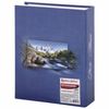 BRAUBERG photo album for 200 photos 10x15 cm, hard cover, "Mountain landscape", blue