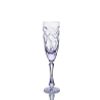 Гусевской Хрустальный завод / Set of crystal glasses for champagne neodymium 6 pieces