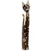 Decor and Gift / Wooden figurine "Cat" 100 cm