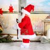 Зимнее волшебство / Poupée "Père Noël, manteau rouge, lunettes, bottes"