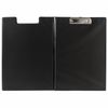 Cartella per tablet BRAUBERG, A4 (340x240 mm), con clip e coperchio, cartone / PVC, RUSSIA, nero