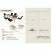 Curve Shaped Meeting Table