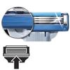 Replacement shaving cassettes 4 pcs. GILLETTE "Mach3 Turbo" for men