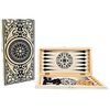 GamesDealer / Medium backgammon "Circular ornament" (480 * 240 * 40)