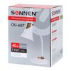 SONNEN / Table lamp OU-607, on a base, E27 base, white / brown