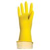 ЛАЙМА / Latex household gloves "Standard" REUSABLE, cotton dusting, size M (medium)