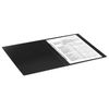 Carpeta con encuadernador de plástico BRAUBERG "Office", negro, hasta 100 hojas, 0,5 mm