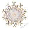 Holiday Classics / Snowflake "Golden whim", 6 pieces