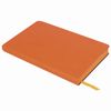 BRAUBERG / Nhật ký không ghi ngày A5 (138x213 mm) "Phong cách", linh hoạt, 160 l., Giả da, màu cam