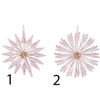 Kurts Adler / Decorazione per albero di Natale "Fiocco di neve. Sole rosa", 12,7 cm