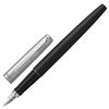 Dolma kalem PARKER "Jotter Bond Street Black CT", siyah kasa, paslanmaz çelik detaylar, mavi