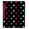 Альт / Notebook A5 48 l. bracket, cage, glossy varnish, "DISCO" / 10 pcs.