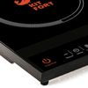 Tile electric induction KITFORT KT-104, 4000 W, 2 rings, 20 modes, 7 programs, button control, black