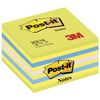 POST-IT / Self-adhesive block (sticker) ORIGINAL "Neon Green" 76x76 mm, 450 sheets, assorted