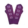 MITTENS for women double with hand embroidery