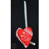 Елецкие кружева / Yelets lace / Christmas textile toy "Heart"