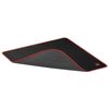 DEFENDER / Gaming mouse pad Black XXL, fabric + rubber, 400x355x3 mm, black