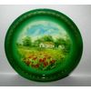 Сувениры из Н.Тагила / Souvenirs von N. Tagil / Tablett "Motiv Malerei. Landschaft Nr. 8", 17 cm