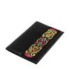 Торжокские золотошвеи / Passport cover made of handmade leather "Rainbow Mood"