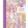 HATBER / Notebook А5, 96 sheets, comb, cage, glossy lamination, "Color touch" / 8 pcs.