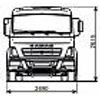 Chassis KAMAZ-4308-3022-C4