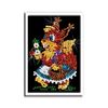 A set of creative mosaic sequins Belochka size 19*27 cm