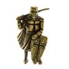 Figurine cast "Knight Crusader" brass (gift box)