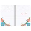 BRAUBERG / Cuadernos 60 l. en cubierta sin líneas SoftTouch, SET 2 uds., papel beige 70 g / m2, costura, B5 (179x250 mm), ROMANTIC