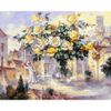 Опт-картина / Pintura por números 40x50 Rosas amarelas