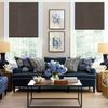 Curtain roll BRABIX 60x175 cm, texture - ice, protection 55-85%, 200 g/m2, brown