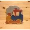 Wooden toy puzzle "the Locomotive"