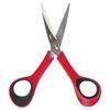 Scissors for Hobbies and crafts a TREASURE ISLAND of 140 mm, 3-sided sharpening, red-black