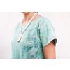 Kudelka / Dress felted "Blue Lagoon" woolen
