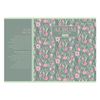 HATBER / Album zum Zeichnen "Charmanter Garten" (5 Typen), 205x290 mm, 40 Blatt A4, Heftklammer, matte Laminierung