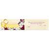 ЗОЛОТАЯ СКАЗКА / Wedding invitation 96x210 mm (in the spread 96x420 mm), "Gold", foil