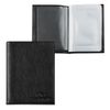 BEFLER / Grade driver's wallet, genuine leather, embossed, 6 plastic pockets, black