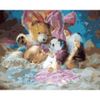 Опт-картина / Pintura por números 40x50 Criança e brinquedos