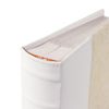 BRAUBERG photo album for 300 photos 10x15 cm, under the skin, page, paper, box, white+gold