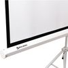 The projection screen on a tripod (180х180 cm), matte, 1:1, BRAUBERG "TRIPOD"