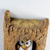 Хорошие сувениры / Housekeeper "Owl in a hollow" 14x7x18 cm
