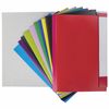 Farbkarton A4 COATED (glänzend), 12 Blatt 12 Farben, im Ordner, BRAUBERG, 200x290 mm, "Race"