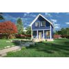 Frame country home "Florina" option 1, the project 206, a Prod