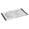 Folder 40 sacks BRAUBERG standard, black, 0.7 mm